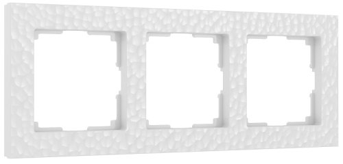 Рамка универсальная Werkel Hammer 3-м. белый фото Рамка универсальная Werkel Hammer 3-м. белый картинка